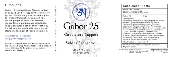 Gabor 25 - Circulatory Support